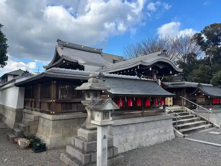 篠津神社の本殿・本堂