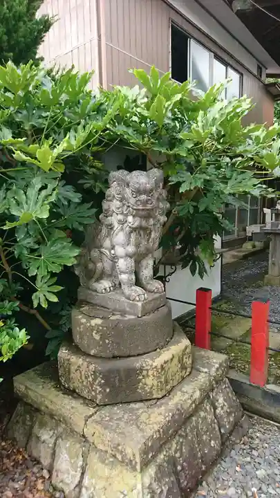 佐沼羽黒神社の狛犬