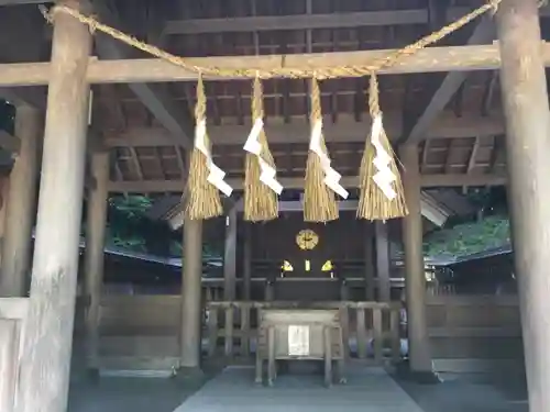 安房神社の本殿・本堂