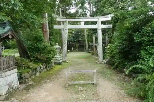 小野神社の鳥居