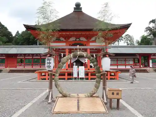 美濃國一宮　南宮大社の本殿・本堂