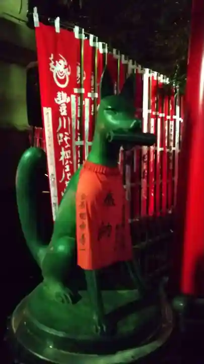 豊川稲荷東京別院の狛犬