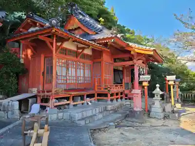 鈴ヶ森稲荷神社(鈴ヶ森神社)/伊崎厳島神社の本殿・本堂