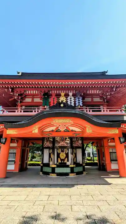 千葉神社の山門・神門