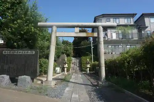 子ノ神日枝神社の鳥居