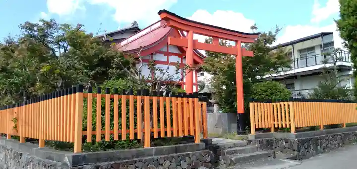 八幡神社(矢納神社)の鳥居