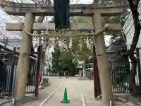 式内楯原神社の鳥居