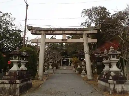 三宅八幡宮の鳥居