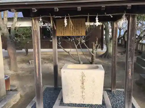 伊和都比売神社の手水舎