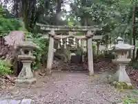 愛宕神社(阿多古神社)の鳥居