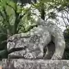 千々石温泉神社の狛犬