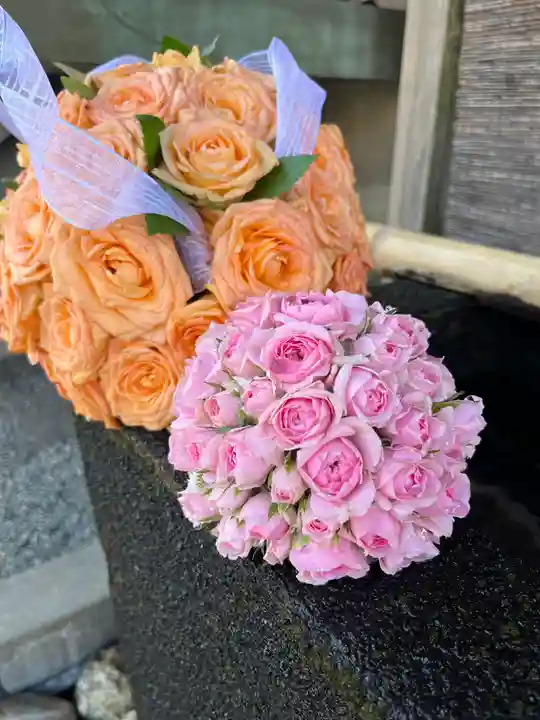 上尾御嶽神社の手水舎