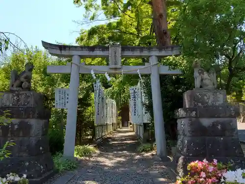 開成山大神宮の鳥居