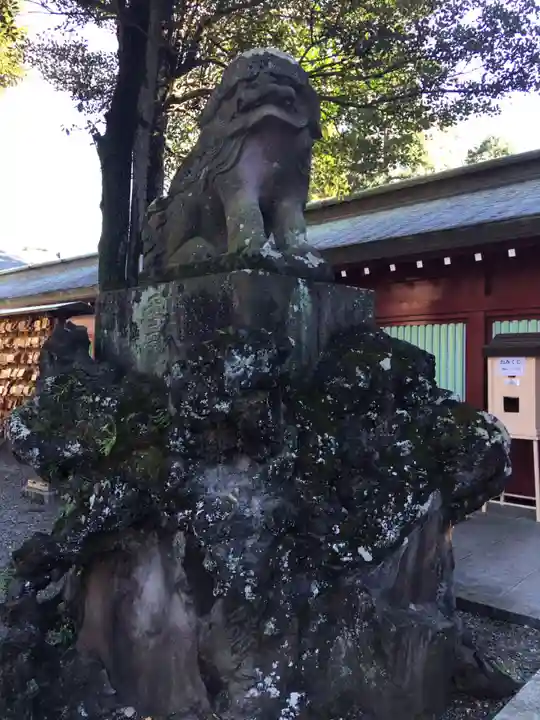 大國魂神社の狛犬