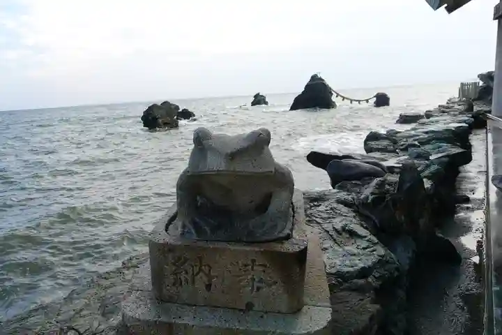 二見興玉神社の狛犬