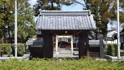 松本神社の山門