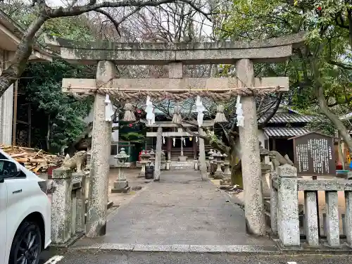 忌宮神社の鳥居