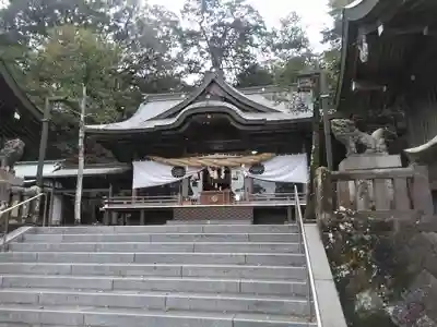 西寒多神社の本殿・本堂