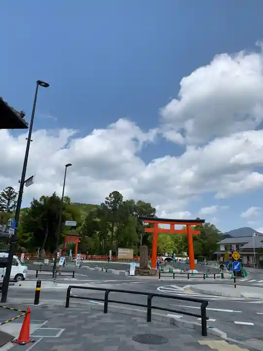賀茂別雷神社(上賀茂神社)の鳥居