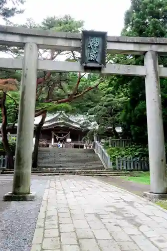 函館八幡宮の鳥居