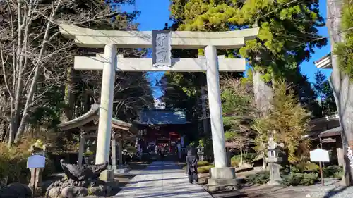 富士山東口本宮 冨士浅間神社の鳥居