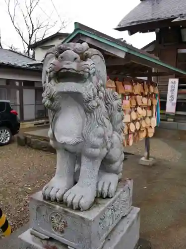 櫻岡大神宮の狛犬