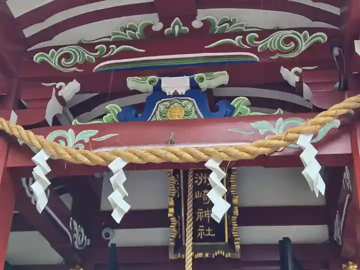 木場 洲﨑神社の本殿・本堂