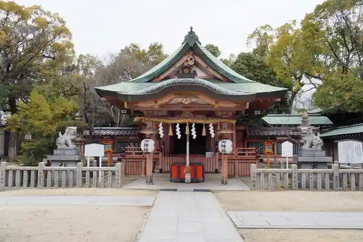 服部住吉神社の本殿・本堂