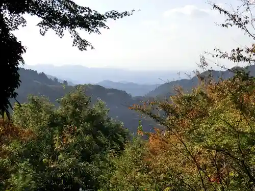 千早神社の景色