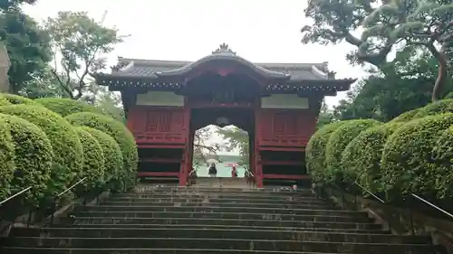 護国寺の山門・神門
