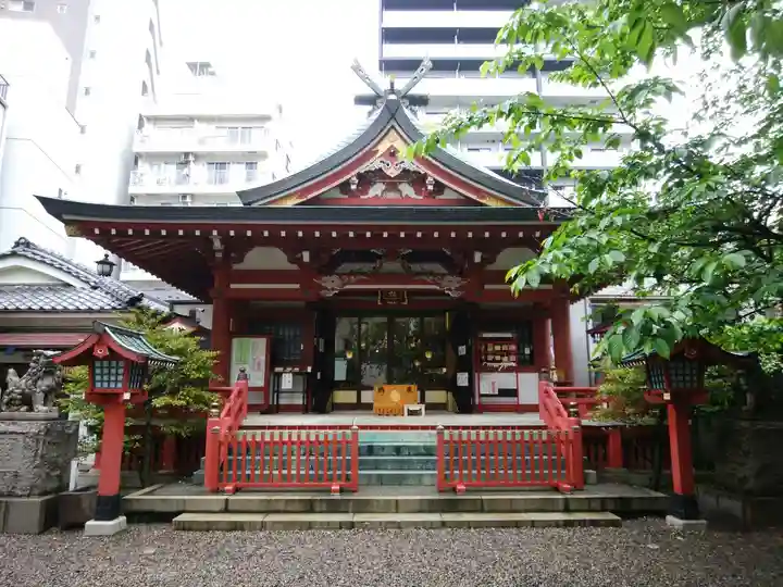 秋葉神社の本殿・本堂