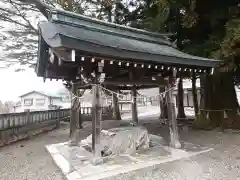 村上神社の手水