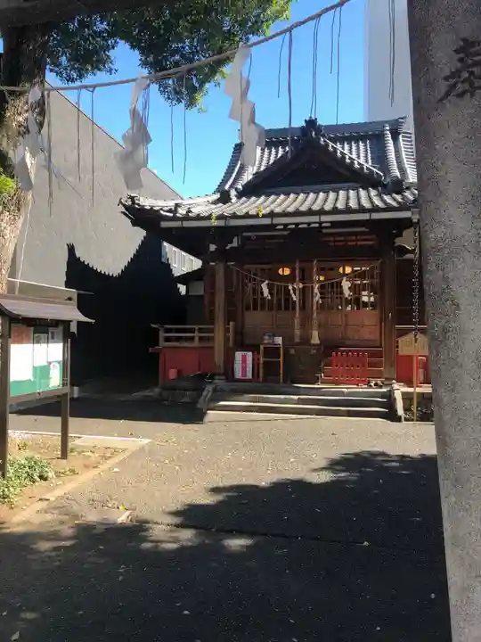 江島杉山神社の本殿・本堂
