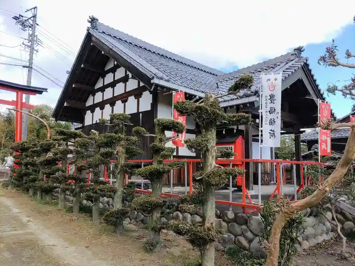 豊福稲荷社の本殿・本堂