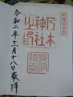乃木神社の御朱印