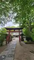 本太氷川神社の鳥居