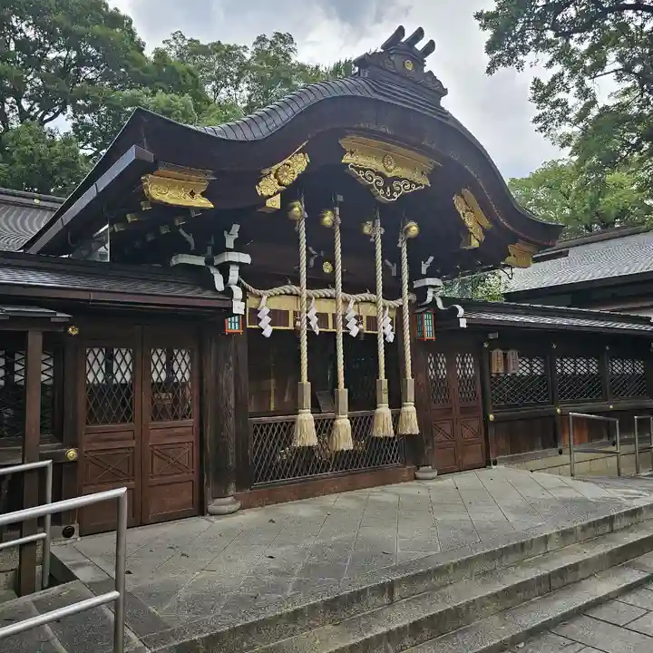 護王神社の本殿・本堂