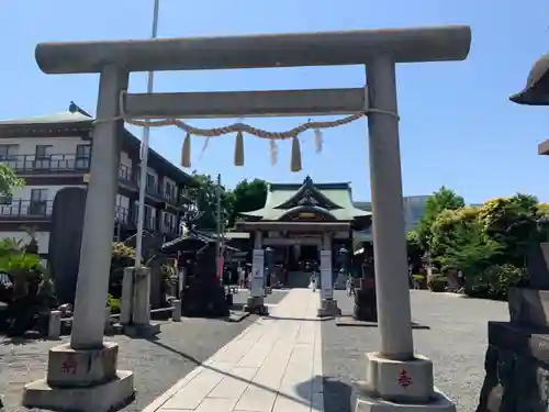 羽田神社の鳥居