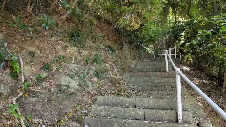 黒島神社の自然