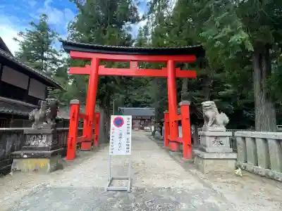 宇太水分神社（中社）(奈良県)