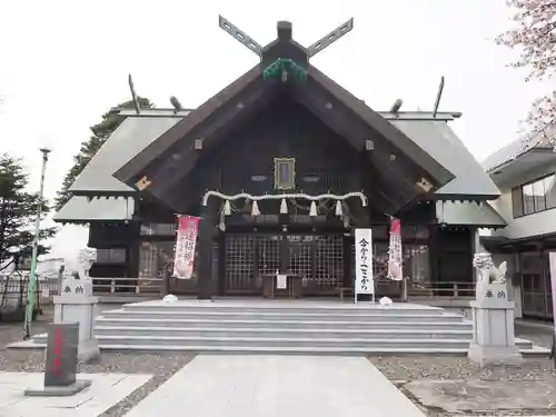 白老八幡神社の本殿・本堂