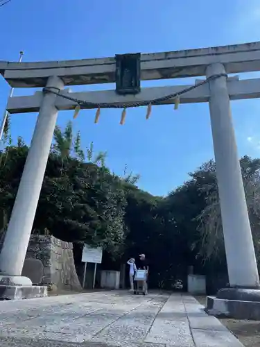 酒列磯前神社の鳥居