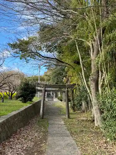 神前神社の鳥居