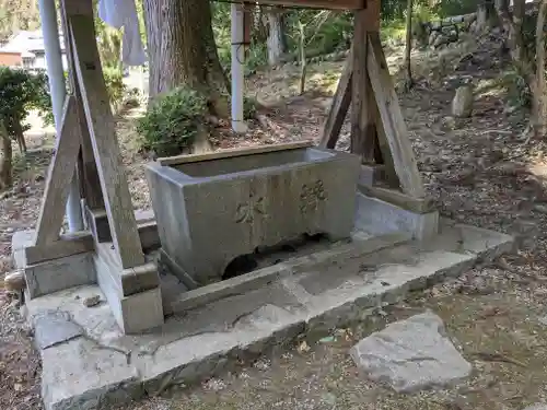 金峰神社の手水