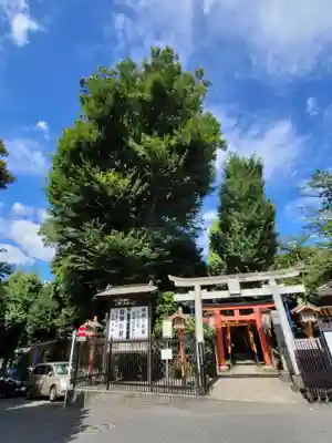 花園稲荷神社の鳥居