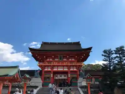 伏見稲荷大社の山門・神門