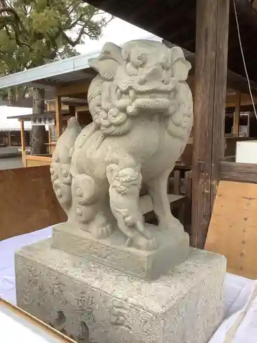 尾張大國霊神社（国府宮）の狛犬