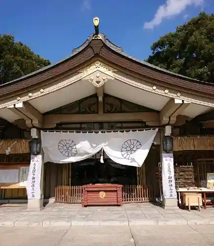 福岡縣護國神社の本殿