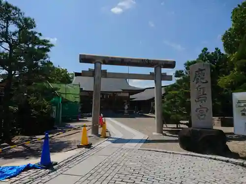 鹿島宮の鳥居