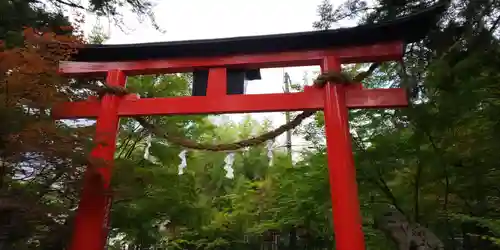 鍬山神社の鳥居